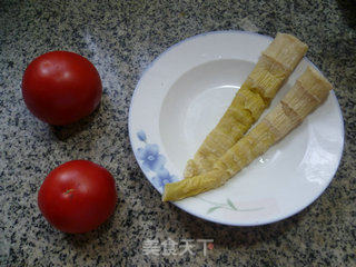 Tomato Lamb's Tail and Bamboo Soup recipe