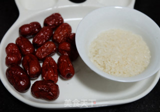 #trust之美#red Dates and White Fungus Rice Paste recipe
