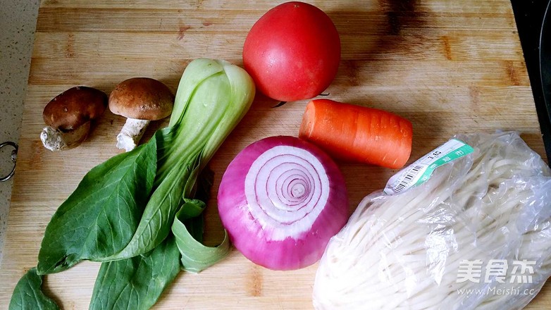 Fried Noodles with Vegetables recipe