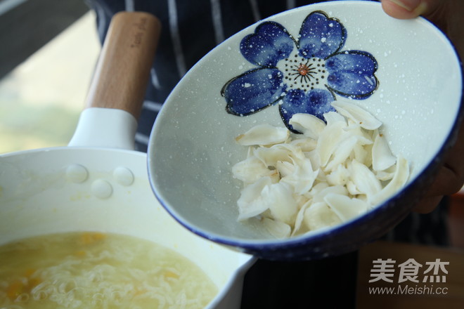 Youjia Fresh Kitchen: Lily Pumpkin Fresh Rice Porridge recipe