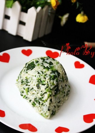 Spinach Fried Rice