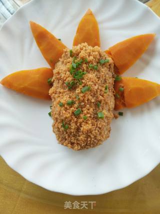 Steamed Taro with Flour recipe