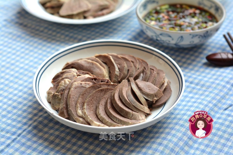 Spicy Spicy Pork Heart and Pork Tongue recipe