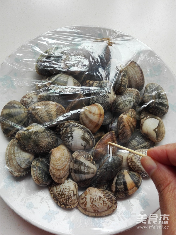 Microwave Clams recipe
