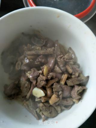 Stir Fried Duck Gizzards recipe