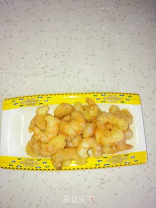 Soft Fried Shrimp recipe