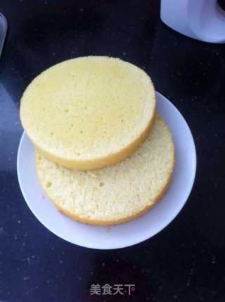 Water Lily Cream Cake recipe