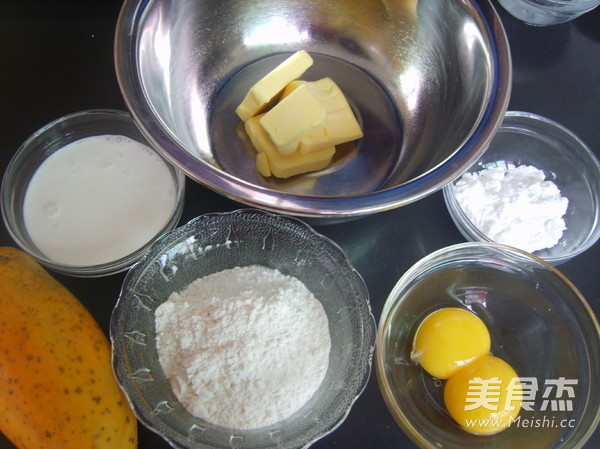 Mini Papaya Cream Pie recipe