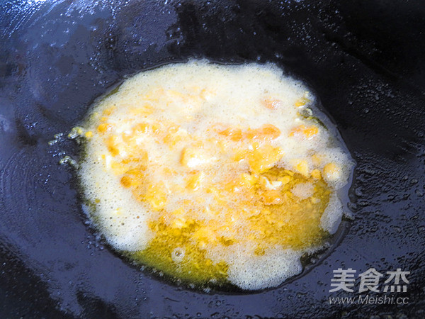 Salted Egg Yolk Shrimp Tofu recipe