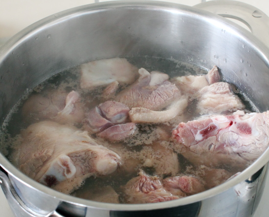 Stewed Radish with Red Dates and Lamb recipe