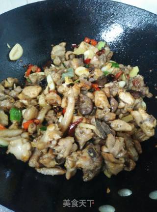 Spicy Chicken with Double Pepper recipe