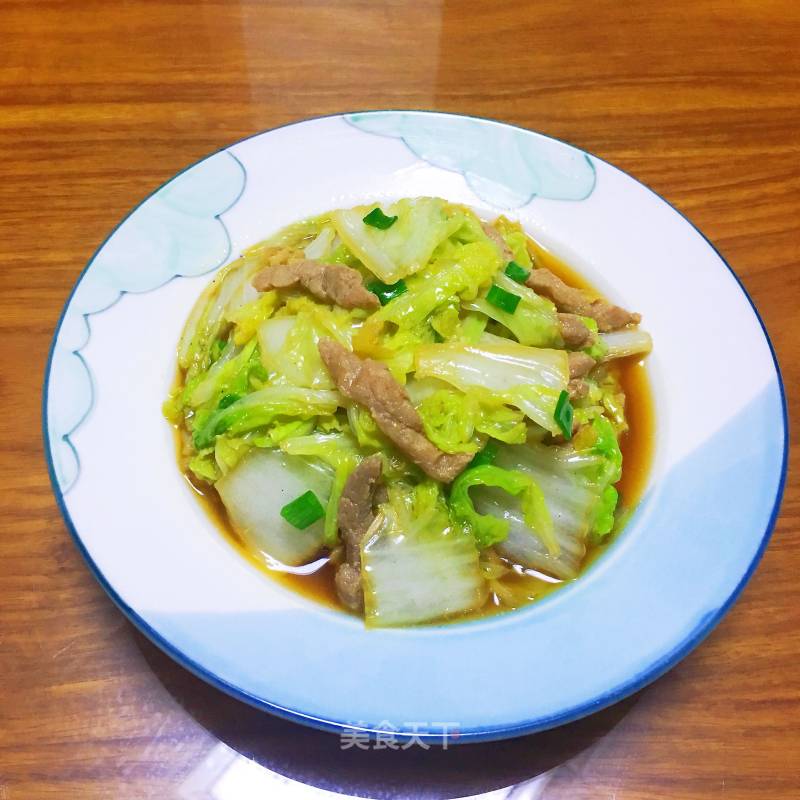 Stir-fried Shredded Pork with Cabbage recipe