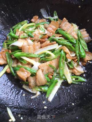 #信之美# Stir-fried Pork with Hot Peppers recipe