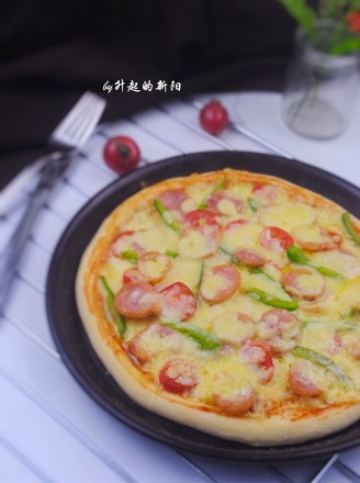 Nutritious and Delicious Fruit and Vegetable Sausage Pizza recipe