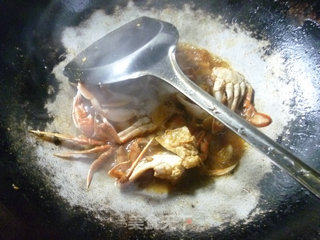 Fried Crab with Green Pepper and Bamboo Shoot Tip recipe