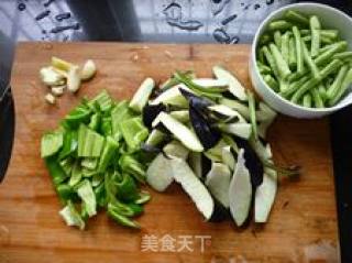 Stir-fried Summer Three Fresh recipe