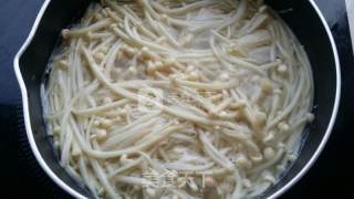 Simple and Colorful---mixed Enoki Mushrooms recipe