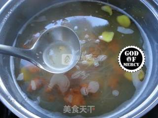 Seaweed and Scallop Pork Soup recipe