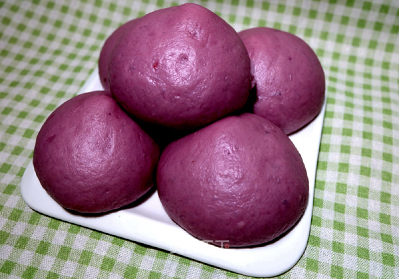 #trust之美#purple Potato Buns recipe