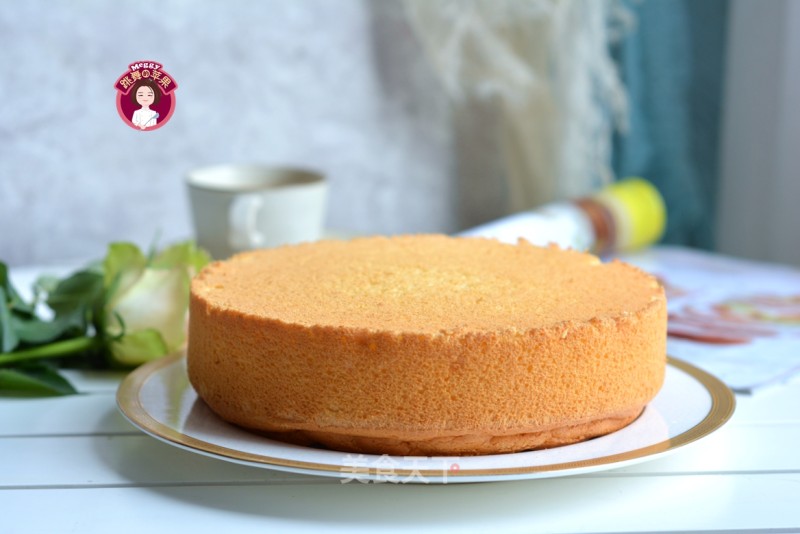 Oil-free and Sugar-free Yogurt Chiffon Cake recipe