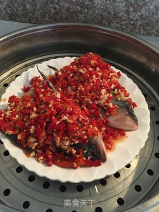 Chopped Pepper Fish Head recipe