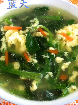Spinach and Egg Soup