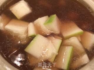 Winter Melon, Red Bean and Pork Rib Soup recipe