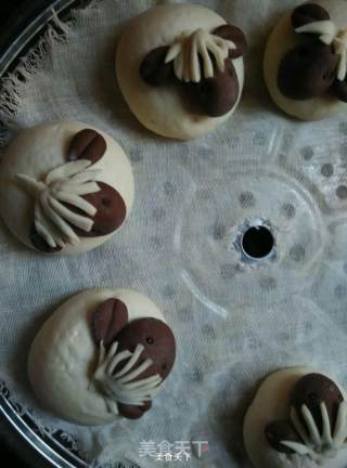 Sheep Blea Candied Jujube Steamed Buns recipe