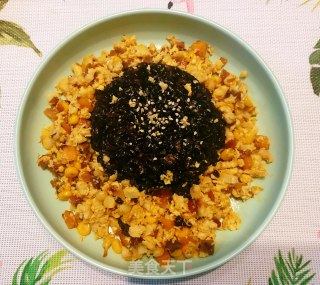 Black Rice Stewed with Cod Eggs recipe