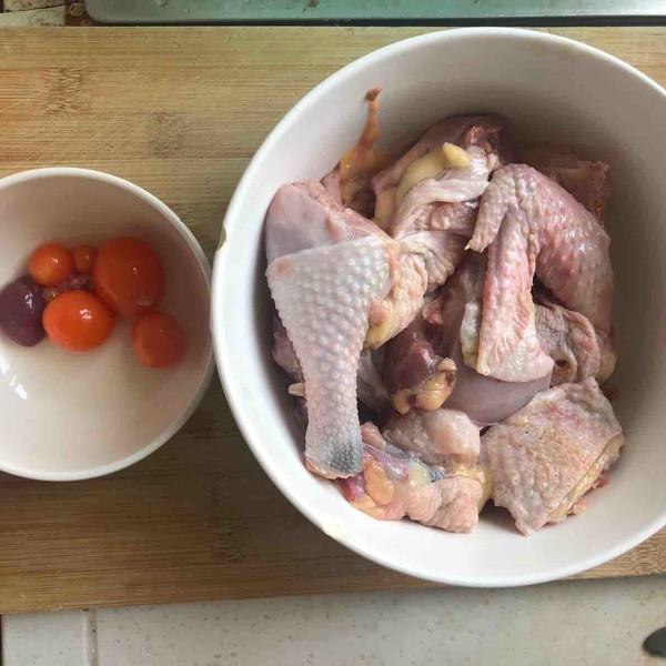 Stewed Hen Soup Over Water recipe