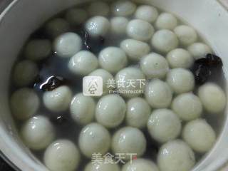 Black Fungus Boiled Dumplings recipe