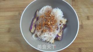 Steamed Eggplant with Garlic Vermicelli recipe
