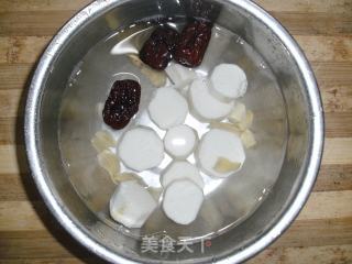 Stewed Quail Eggs with Longan and Yam recipe