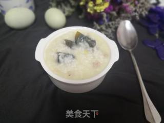 Congee with Preserved Egg and Lean Meat recipe