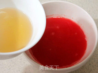 Cool and Refreshing in Summer. 【watermelon Milk Jelly】 recipe