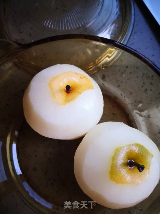 #秋季令正当食#——pear Soup with Rock Sugar and Red Dates recipe