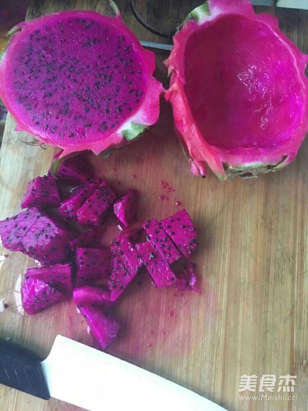 Pitaya Mango Sago recipe