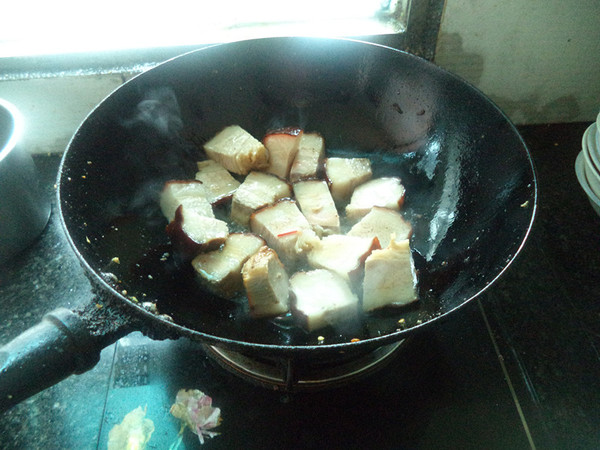 Braised Dongpo Pork with Oily Tofu recipe