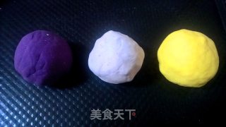 Coconut Milk Honey Bean Taro Balls recipe