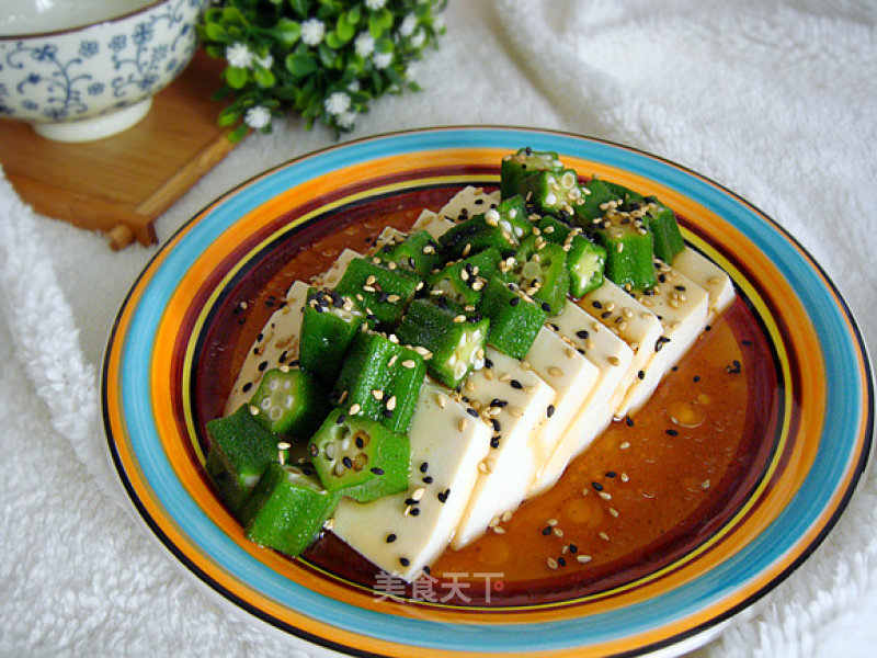 Tofu with Okra recipe