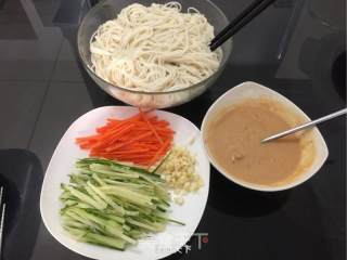 Cold Noodles with Sesame Sauce recipe