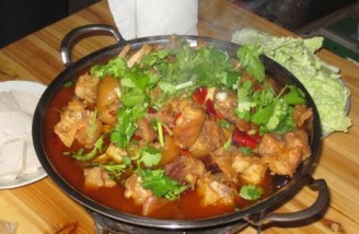 Pig Trotters Hot Pot recipe