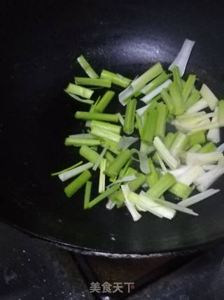 Green Garlic Oyster Mushroom recipe