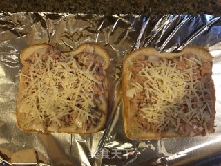 #四session Baking Contest and It's Love to Eat Festival#tuna Cheese Baked Toast recipe