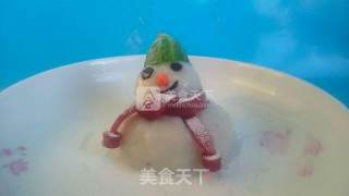 Christmas Gift Yam Little Snowman recipe