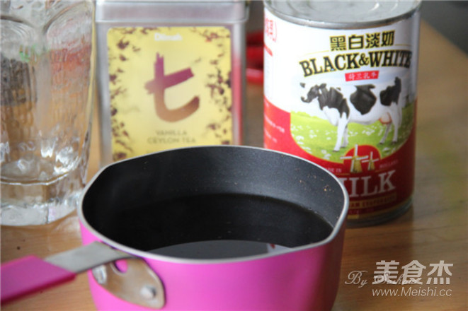 Burning Herbal Milk Tea recipe