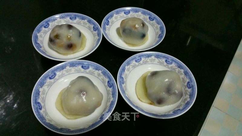 Honey Bean Glutinous Rice Ball recipe