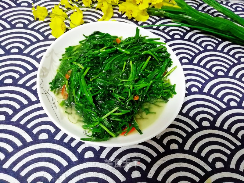 Vegetarian Stir-fried Chives recipe