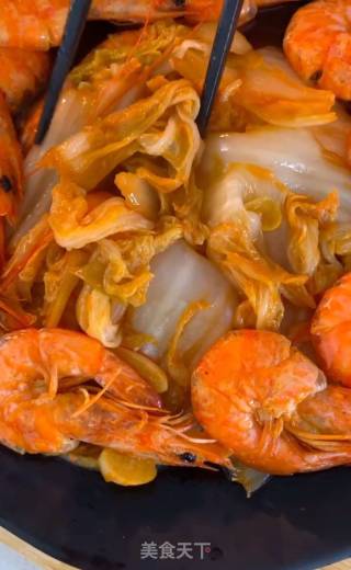 Shrimp Oil Cabbage recipe