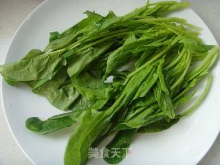 [lu Cai]: Deep-fried Dried Spinach recipe